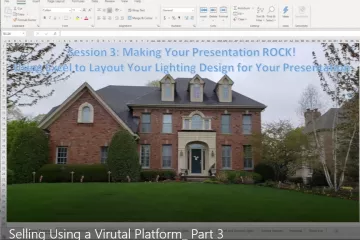 SESSION 3: Selling Using a Virtual Platform  - Using Excel to Layout Your Lighting Design for Your Presentation