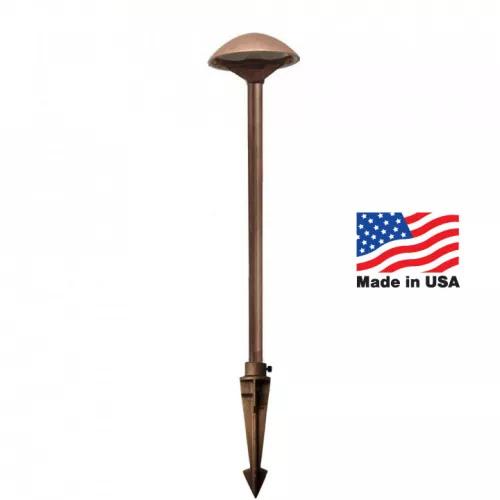 CAST Craftsman Series Bronze Integrated LED or Drop-In LED Path Light