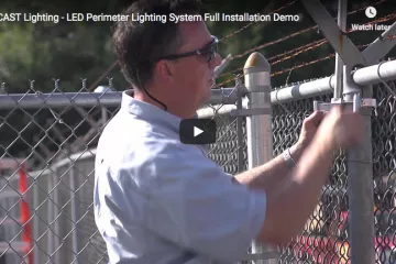 CAST LED Perimeter Lighting System Installation