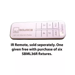IR Remote Multi Lumen Bullet/Spot Light with Field Replaceable Beam Spread Optics